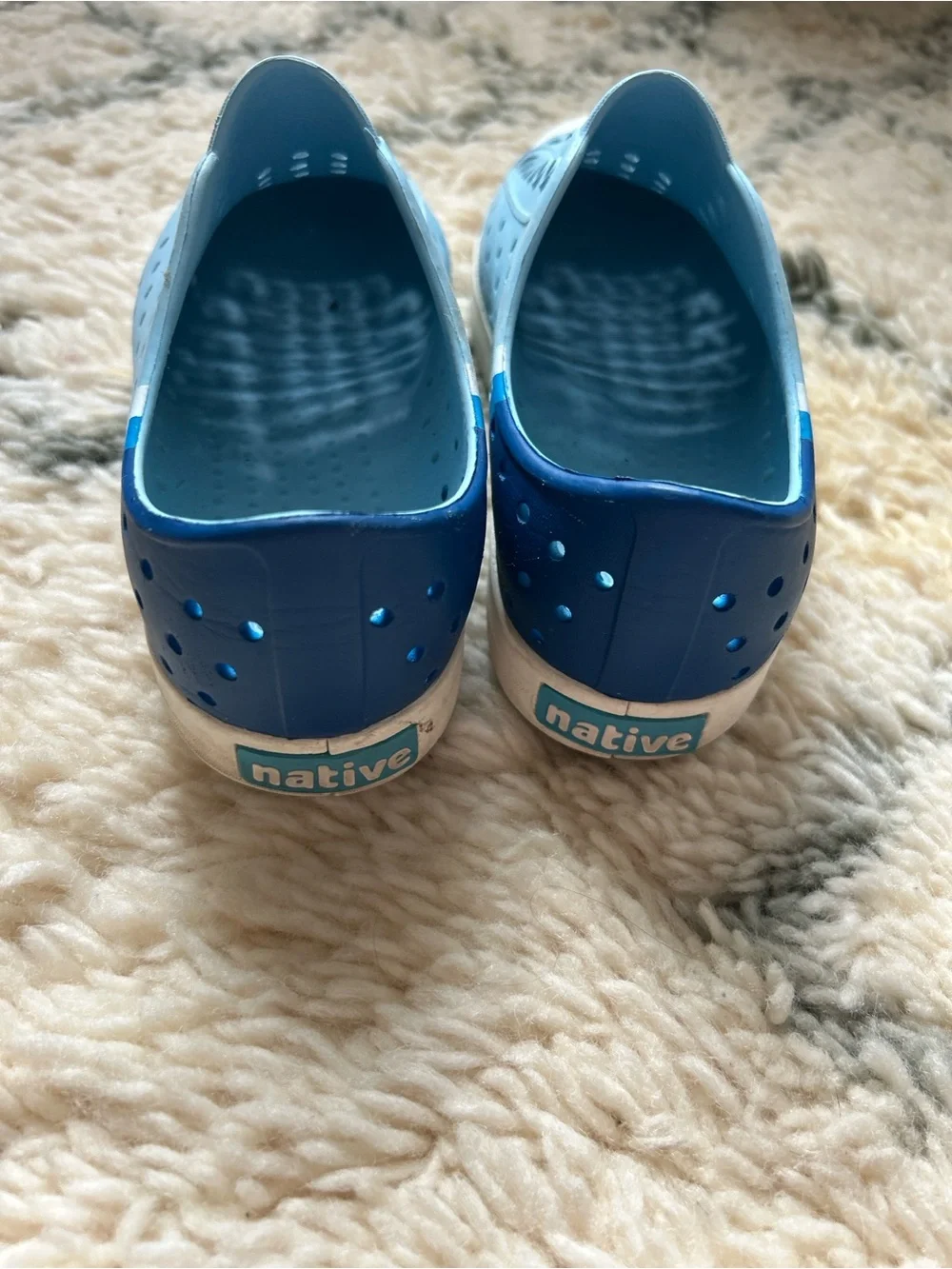 Native Kids Jefferson Slip-ons in Blue